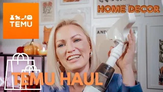 TEMU HAUL / ДЕКОР ДЛЯ ДОМА С САЙТА TEMU / ПЫЛЕСОС С TEMU / ПЛЕД / ПОСУДА / TEMU ERFAHRUNGEN