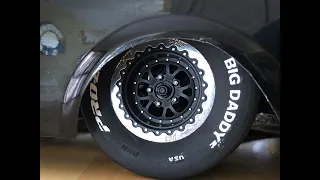 #DR10 No Prep RC Drag Car Body Tire Wheel Combos