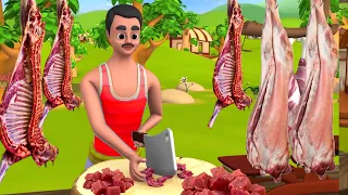 Greedy Mutton Seller | লোভী মাটন বণিক বাংলা গল্প | Bengali Funny & Comedy Videos | Greedy Stories