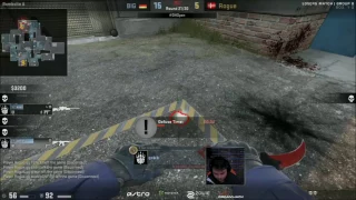 Team Rogue incredible ragequit vs BIG at DH Leipzig
