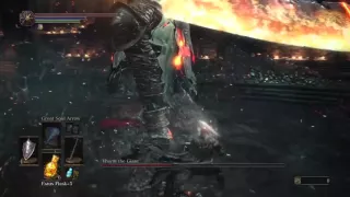 DARK SOULS™ III Yhorm the Giant (giant from the trailer) boss fight