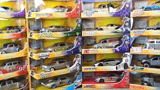 JADA TOYS ミニカー1/24サイズ20周年記念シリーズのすべてを開封して遊ぼう♪