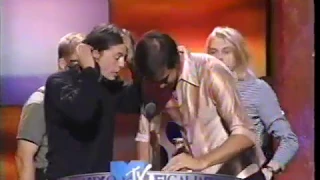 MTV Awards 1993 Nirvana Wins Best Alternative Video Award