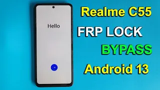 Realme C55 FRP Bypass Android 13 | Realme (RMX3710) Google Account Bypass Without Pc | New Method |
