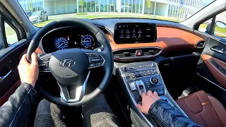 2023 Hyundai Santa Fe [ Premium 2.2 CRDI 194hp ] | POV test drive - part 2