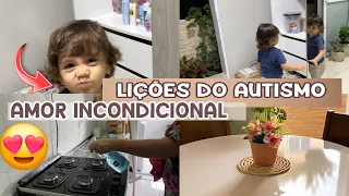 LIÇÕES DO AUTISMO + dicas incríveis pra dona de casa | meus altos e baixos | casa limpa