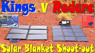 [TESTED] KINGS vs REDARC solar blankets - shoot-out! 🤠