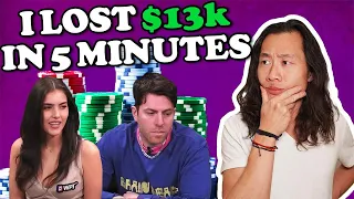 I LOST $13000 in 5 Minutes vs Twitch Streamers and Poker Pros