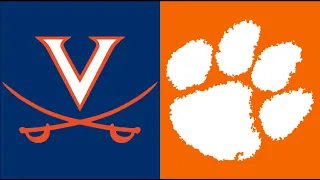 2018-19 College Basketball:  (#4) Virginia vs. Clemson (Full Game)