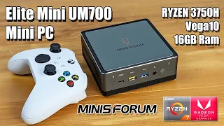 Mini PC With Ryzen 7 And Vega 10 Graphics! EliteMini UM700 Review