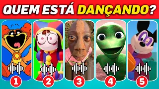 ADIVINHE QUEM TÁ DANÇANDO! Tenge Tenge, Dogday, Dame Tu Cosita, Pomni, Jax, Ha Cha Cha, Ladybug