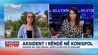 Tronditet Saranda! Aksident i rëndë në Konispol. Gazetarja jep detajet