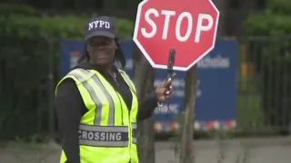 NYPD crossing guard has been on duty almost 3 decades