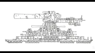 How To Draw Cartoon Tank Hybrid Monster Dora-44 | Gerand - Cartoons About Tanks