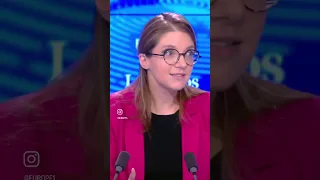 La réaction d'Aurore Bergé après les sifflets contre Emmanuel Macron au Stade de France #shorts