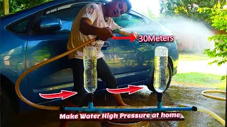 How to make water high pressure pump - Homemade High Pressure pump