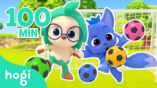 [for TV] Learn Colors with Soccer Balls and More｜Color Balls｜Soccer Special ⚽️ 🏆｜Pinkfong & Hogi