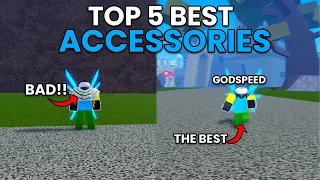 TOP 5 BEST Accessories In Blox Fruits! (PvP/Grinding)
