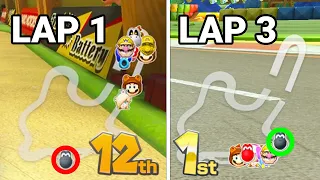 Mario Kart 8 Deluxe, but I wait 15 seconds before starting