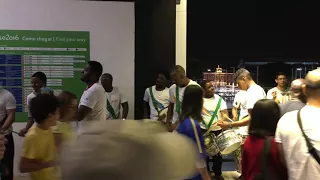 Great Atmosphere, Entrance to Olympic stadium, Rio 2016 - HD
