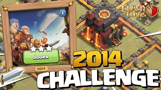 3 ÉTOILES sur le CHALLENGE DE 2014 pour les 10 ans de Clash of Clans !