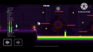 Beating the tower in geometry dash