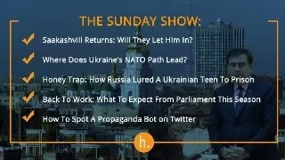 Hromadske’s Sunday Show Returns With A New Season (And, Yes, Saakashvili)