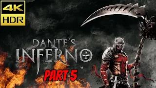 DANTE'S INFERNO FULL GAME PART 5 Gameplay Walkthrough 4K 60FPS No Commentary