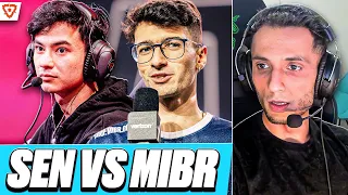 FIRST PLAY IN GAMES | FNS Reacts to SEN vs MIBR (VCT Americas Kickoff 2024)