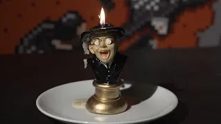 Indiana Jones Face-melting Candle Time Lapse