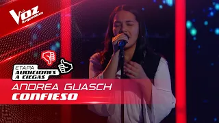 Andrea Guasch - "Confieso" - Audiciones a Ciegas - La Voz Argentina 2022