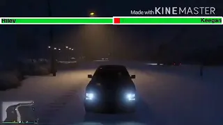 Riley Vs Keegan In GTA 5 With Healthbars