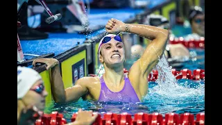 WATCH: Regan Smith's Emotional Reaction to Swimming 2:03 200 Back for the First Time in 4 Years
