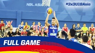 Malaysia vs Philippines - Full Game - 2016 FIBA 3x3 U18 Asian Championships