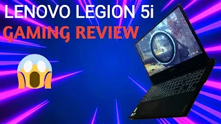 LENOVO LEGION 5i GAMING TEST (i5 10300h)