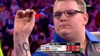 Michael van Gerwen vs Rene Eidams 1st Round [Sport1]