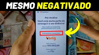 EMPRESTIMO PARA NEGATIVADO ONLINE APROVADO NA HORA SEM GARANTIA E COM GARANTIA [SIMULAÇÃO]