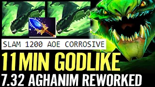 🔥 7.32 Viper NEW SKILL Aghanim Reworked — NOSEDIVE 11min GODLIKE Crazy Slam 1200 AOE Dota 2 Pro