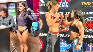 Incredible Florencia Britos moves up FOUR weight classes and handles business in Team Combat League