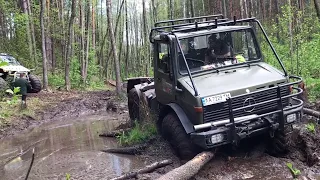 Mercedes-Benz Unimog спас всех кроме себя Оффроад 4х4