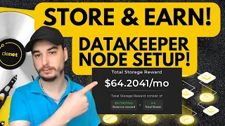 DeNet Datakeeper Node Setup - Web3 Cloud Storage! Store & Earn Passive Income!