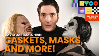 David Dastmalchian is Now a Brand Ambassador, Has Count Crowley Masks, and MUCH MORE!