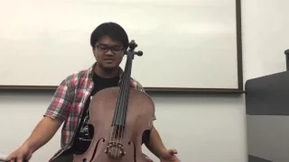 Comparison between a good and a bad cello