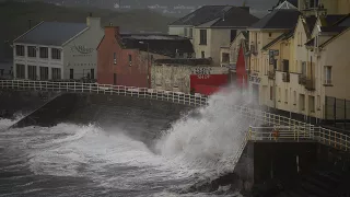 Storm Ophelia makes landfall in Ireland