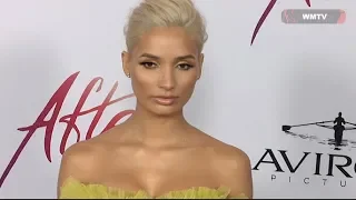 Pia Mia arrives at 'After' Los Angeles Film premiere Red carpet