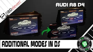 DRIVE SELECT ADDITIONAL MODES IN MMI | AUDI A8 D4 | #obdelevencoding