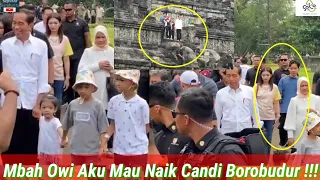 Gibran Bak Paspampres Buntuti Jokowi Dibelakang Piknik Borobudur, Ethes & Lembah Kangen Mbah Owi