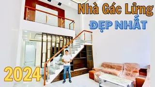 MẪU NHÀ GÁC LỬNG ĐẸP NHẤT 2024 | Nhà Đẹp 2024 | Nhà Gác Lửng 5 x 20