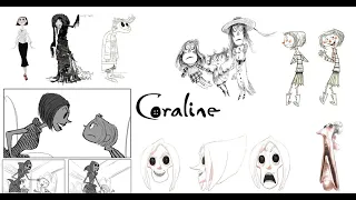 Coraline y la Puerta Secreta: Arte Conceptual y Diseño de Personajes