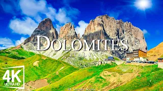 Dolomites 4K UHD - Scenic Relaxation Film With Calming Music - 4K Video Ultra HD